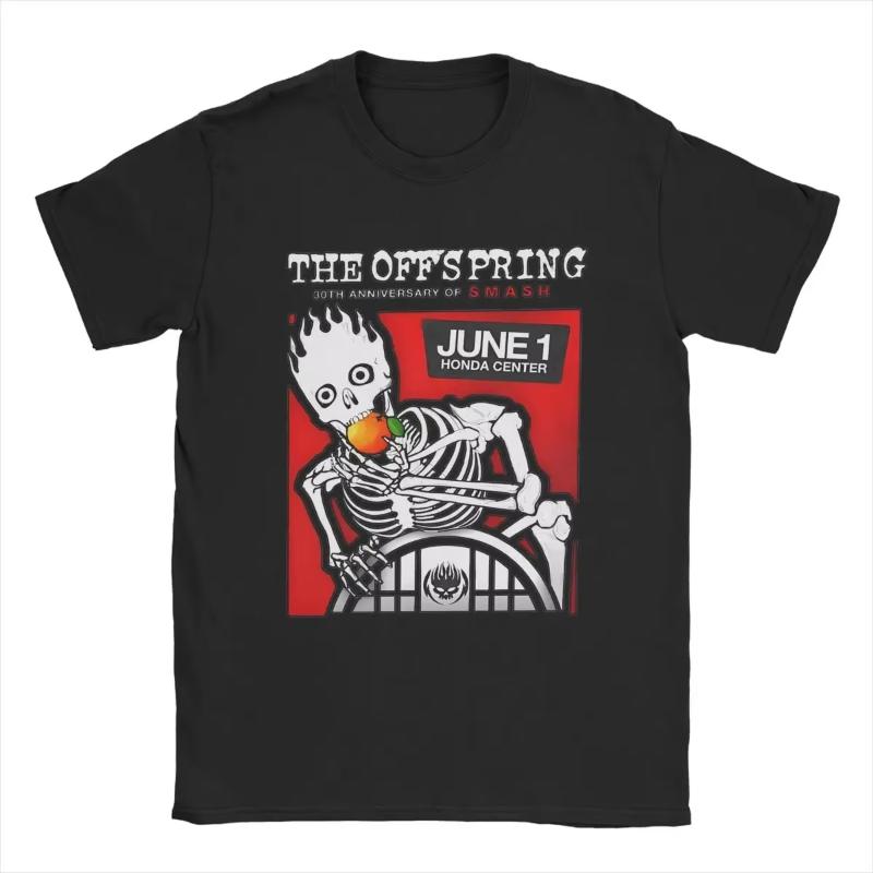 Punk Rock Band The Offspring Fun Tshirt Summer Trend Fan Enthusiast Printed Top Street Style