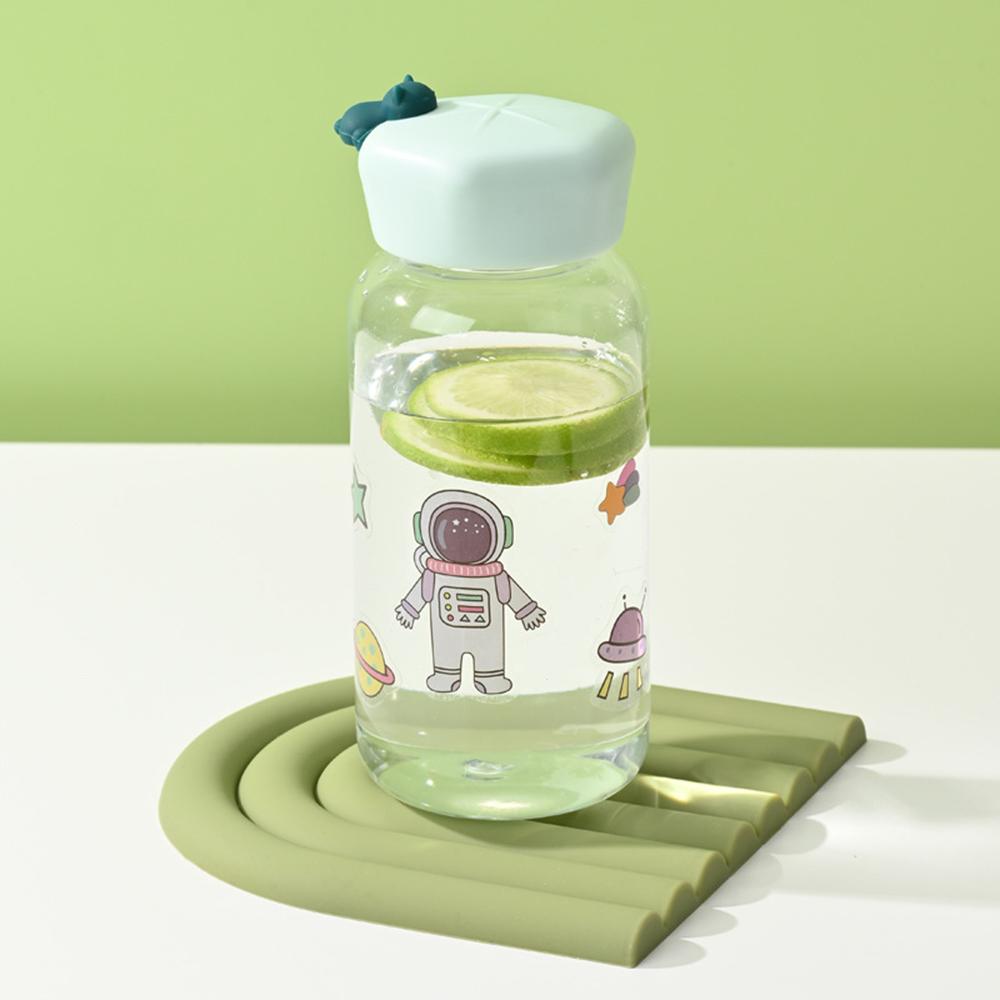 1PC Plastic Cup Leak-Proof With Handle Water Cup Student Classroom Office Outdoor Travel Portable Gift Cup