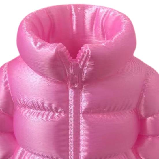 Pencil Case Down Jacket-Shaped Large Capacity Storage Organizer for Makeup Brushes And Stationery