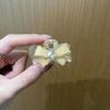 5Pcs Fashion Light Luxury Full Diamond Medium Sized Gripper AB Cute Bow Hair Clip Korean Style Side Bangs and Hair Accessories