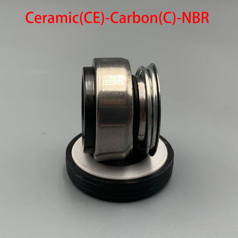 301-8 301-10 301-12 301-14 301-16 301-18 301-20 Ceramic Carbon NBR Water Pump Single Coil Spring Bellows Shaft Mechanical Seal 1Piece 301-14