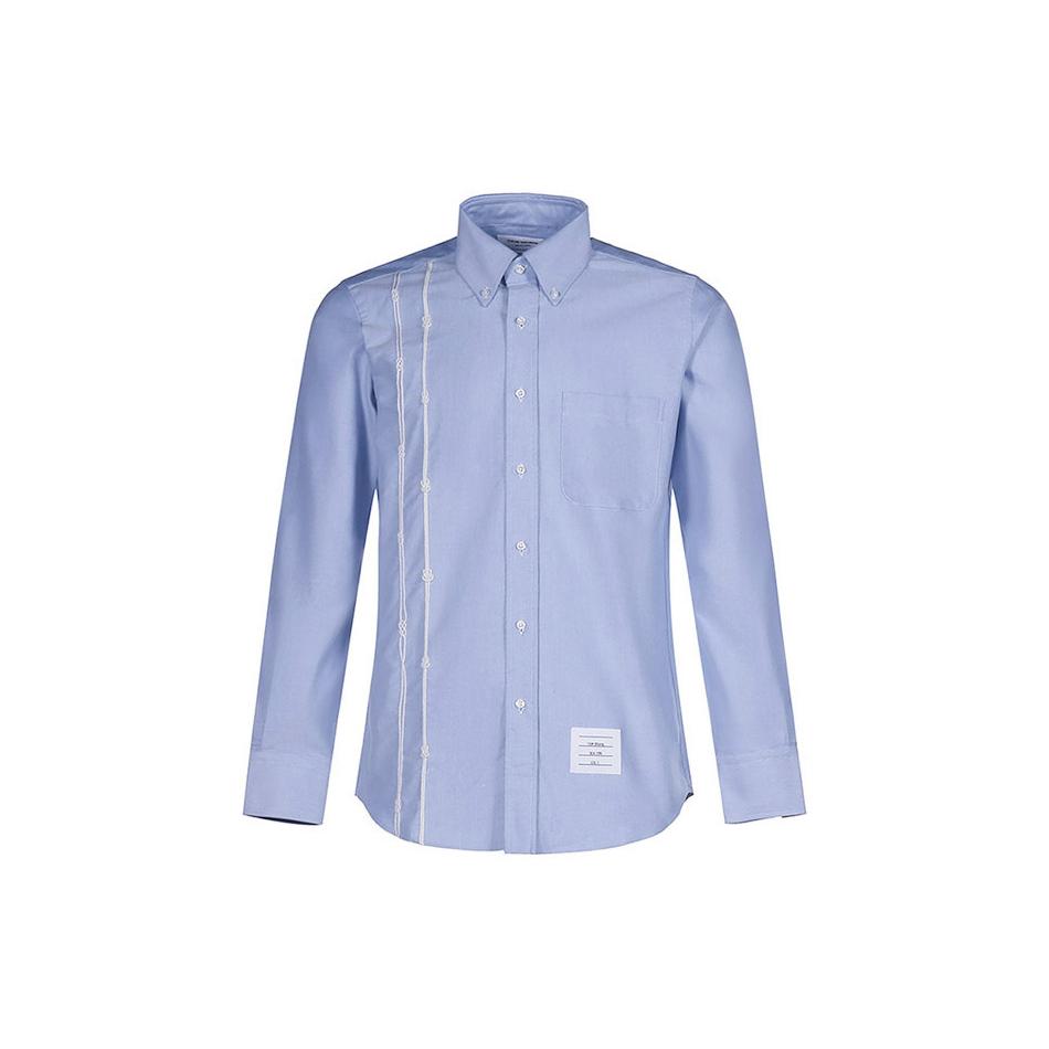 THOM BROWNE · Shirt Men's Light Blue MWL272E-07599-480