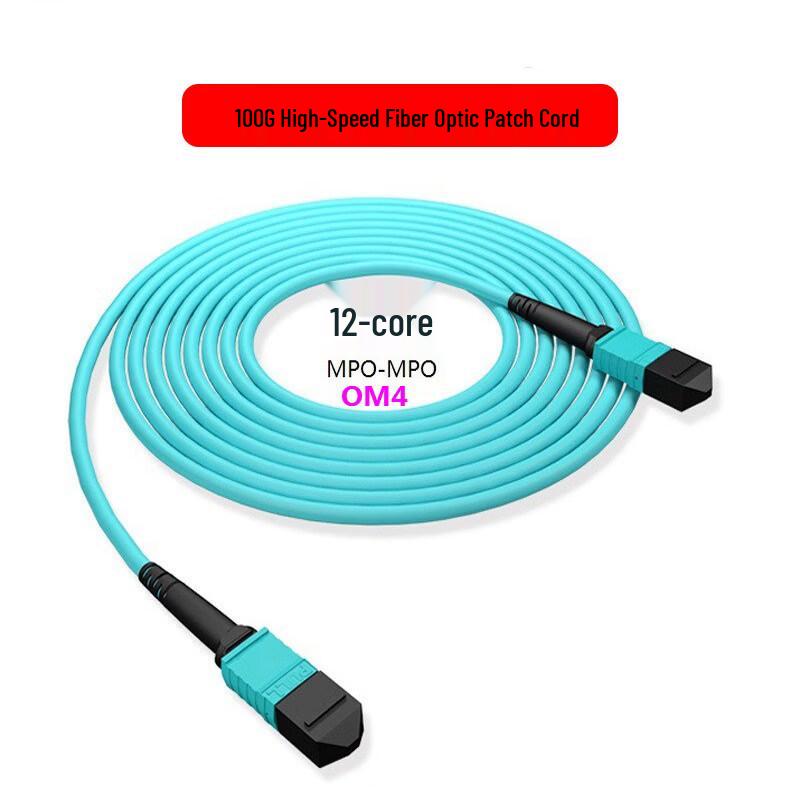 

MPO MPO Multimode Fiber Patch Cable - 40G/100G QSFP28 SR4