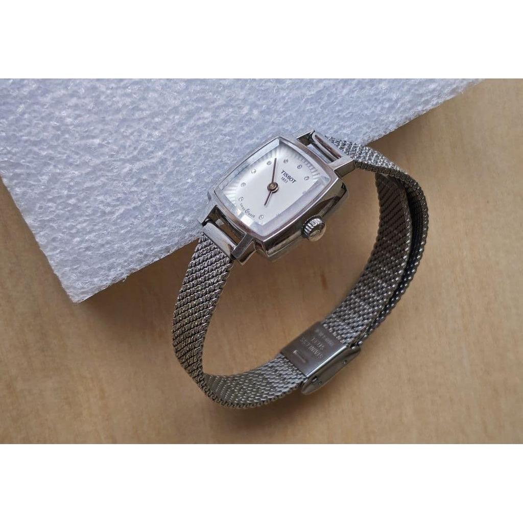 Used TISSOT Square Ladies Watch Mesh