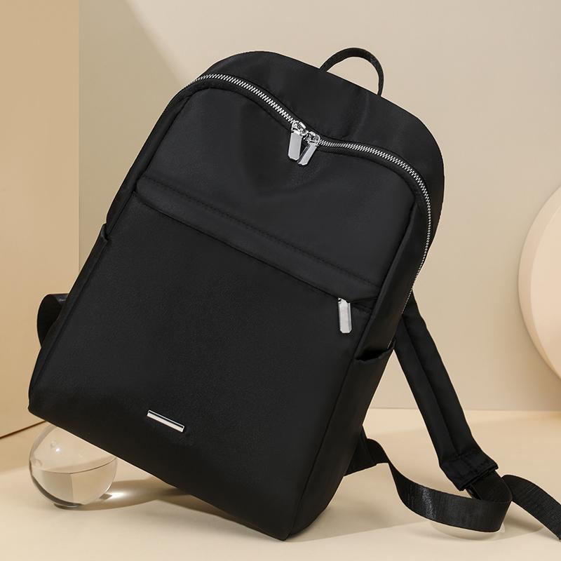 Women's Solid Collor Backpack Student School Bag Travel Backpack
