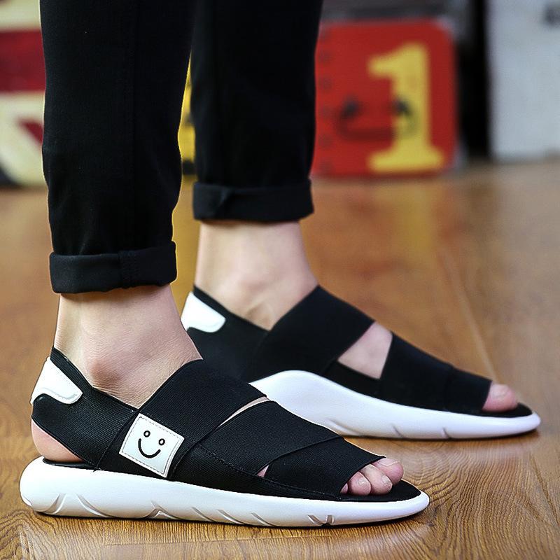 Casual Beach Sandals Fashion Drag Breathable Roman Slippers