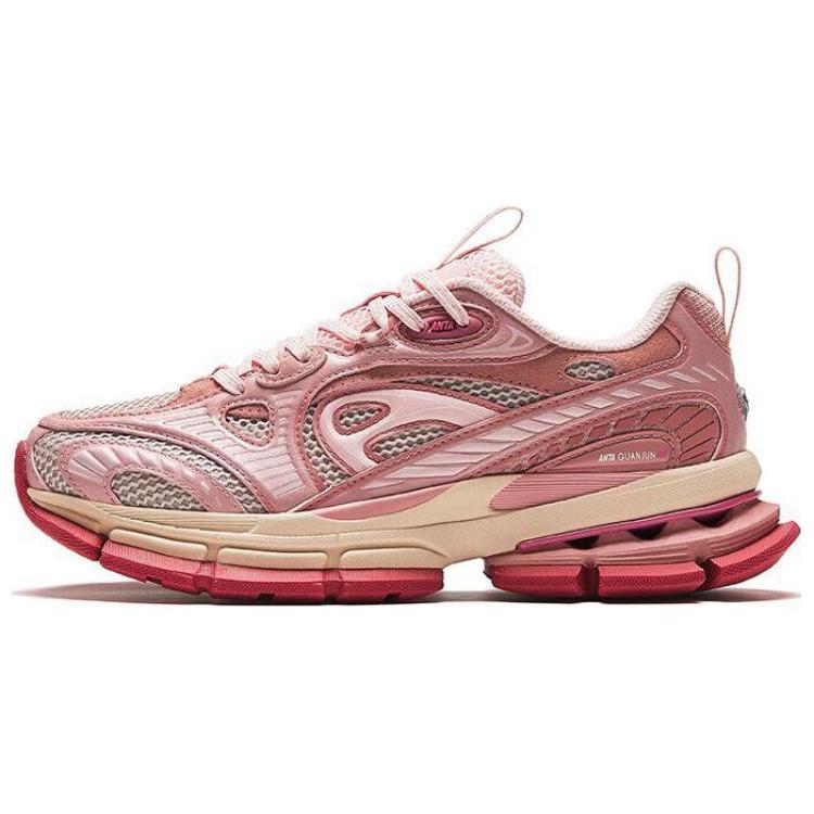 

New Anta Champion Series Low Top Chunky Sneakers Women s Pink 122418805A-4 39