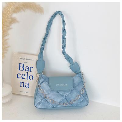 Versatile Chain Bags for Women Chic Niche Bag Single Shoulder Armpit Bags Feminine Texture Commuting and Shopping