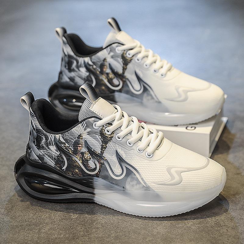 Nuove scarpe da ginnastica casual con plateau alla moda per la primavera, scarpe da papà, scarpe da corsa per studenti, traspiranti, per coppia
