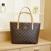 Winter New Women's Bag Fashion Letter Printing Armpit Bag Contrasting Color Women's Tote Bag Large Capacity Shoulder Bag