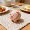 Hand-made Wooden-Pig Figurine Zodiac Theme Desk Decoration Gifts Solid Woods Material
