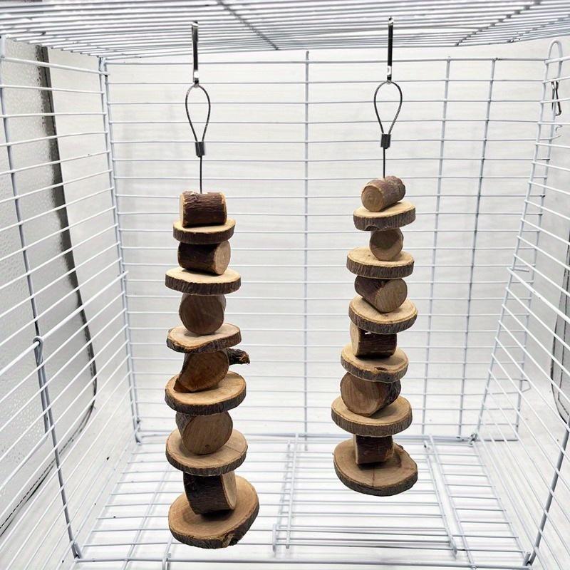 Hamster Rabbit Chew Toy Natural Wood Sticks for Small Pet Chinchilla Guinea Pigs Squirrels Tooth Grinding Toy Pet Supplies