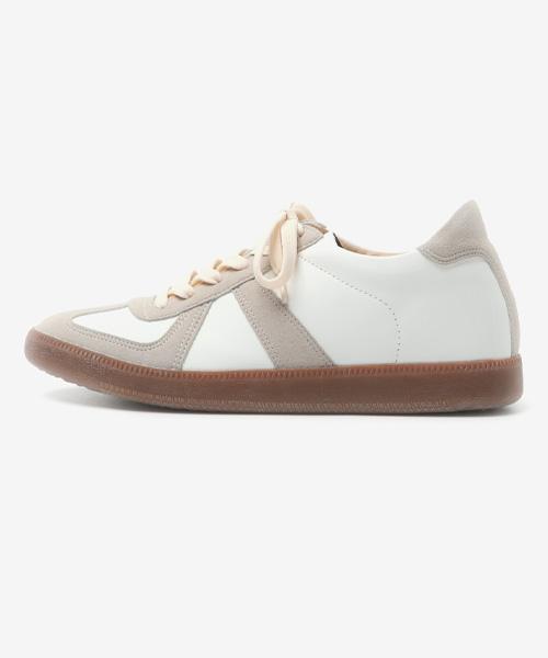 Heeltop Ht3501 Cheat Key 5.5Cm Lift German Army Sneakers Rohan White