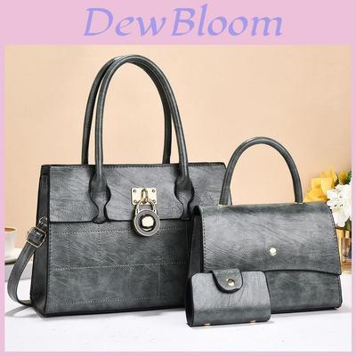 Pu Leather Large Capacity Tote Bag For Women With Multiple Pockets For Daily Use