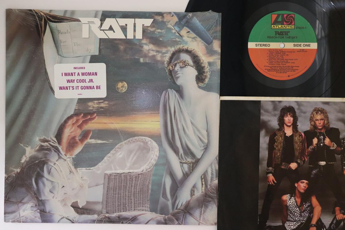 

LP Record RATT - Reach For The Sky 819291 ATLANTIC 1988 US Metal Used