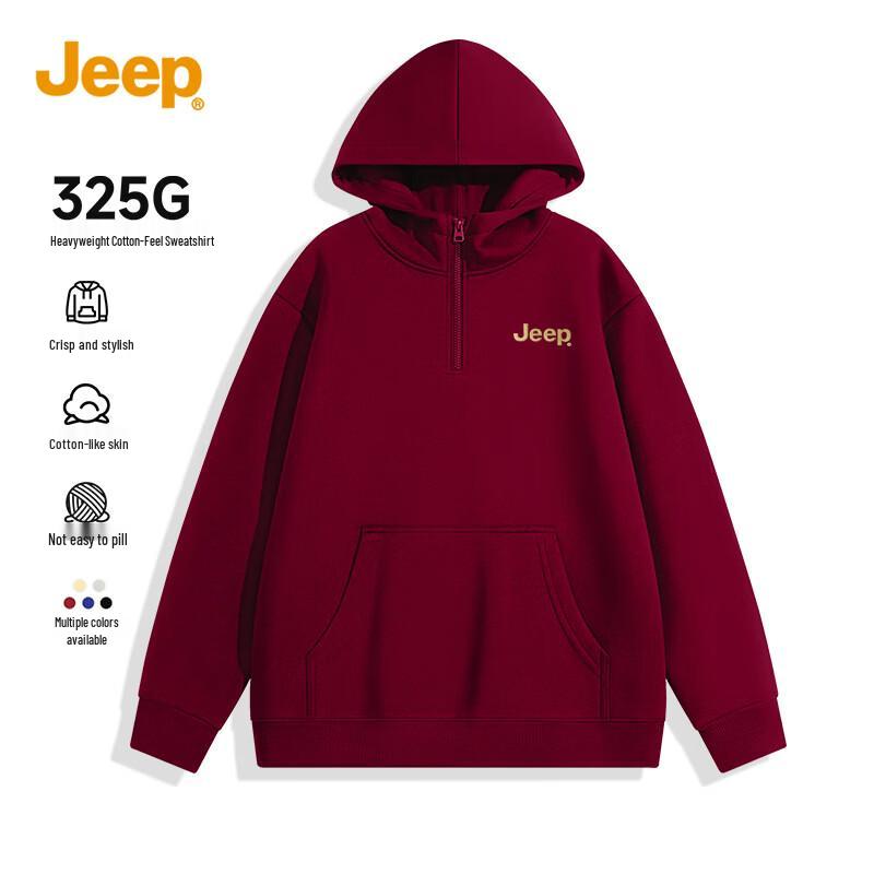 JEEP Unisex Winter & Autumn Hoodies and Crewneck Sweatshirts