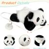 Soft Mini Panda Stuffed Animal Doll Panda Pattern Panda Shoulder Plush New Design Plushies Gift