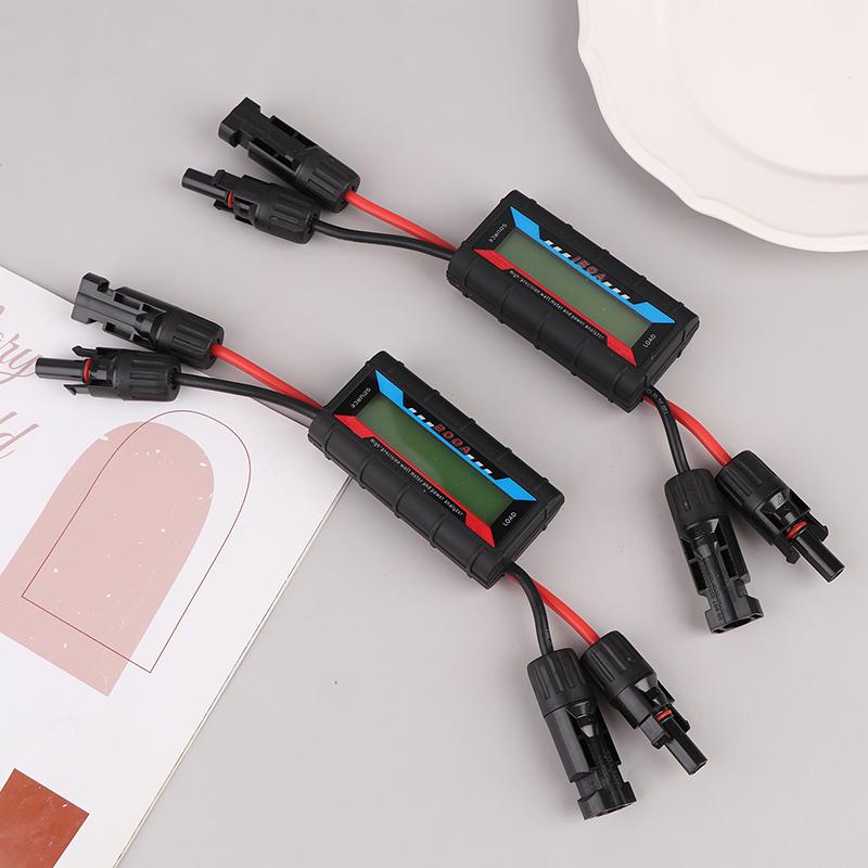 150A/200A Solar Energy Tester With Photovoltaic Connector Power Meter Rc Model Aircraft Power Meter Analyzer Current Power Meter