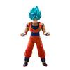 TAMASHII NATIONS S.H.Figuarts Dragon Ball Super Super Saiyan God Super Saiyan Son Goku Transcending Limits, Azure Power 5.7 Inches