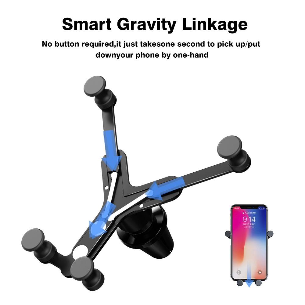 Автомобильный держатель для телефона Gravity — фото 4
