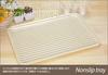 TATSU-CRAFT CN Tray, Large, 39cm, Lined Dot Design, Non-Slip, Stylish and Cute Plastic Tray, Suitable for Kitchens, Placemats, Kids, Waterproof,