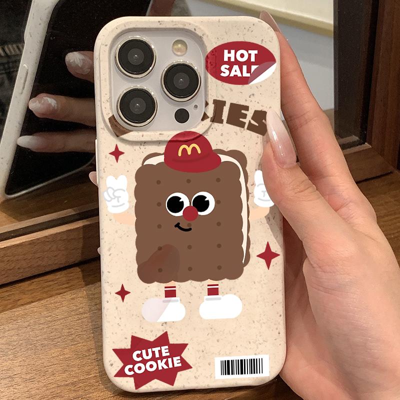 Mobile Phone Cases for iPhone 11 13 XR 15 Pro Max 12 14 Pro Max Case iPhone 16 7 Plus 8 Plus XS Max Degradable and Environmentally Friendly Anti-fall