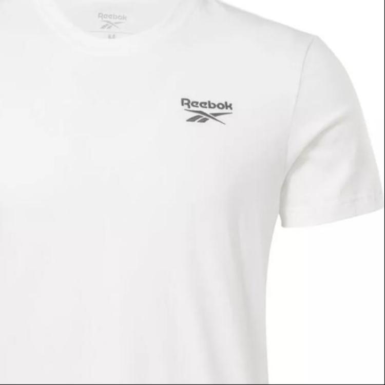 Reebok Ri Classic Tee Solid Logo Round Neck Short Sleeve T-Shirt Men Tops White GL3146