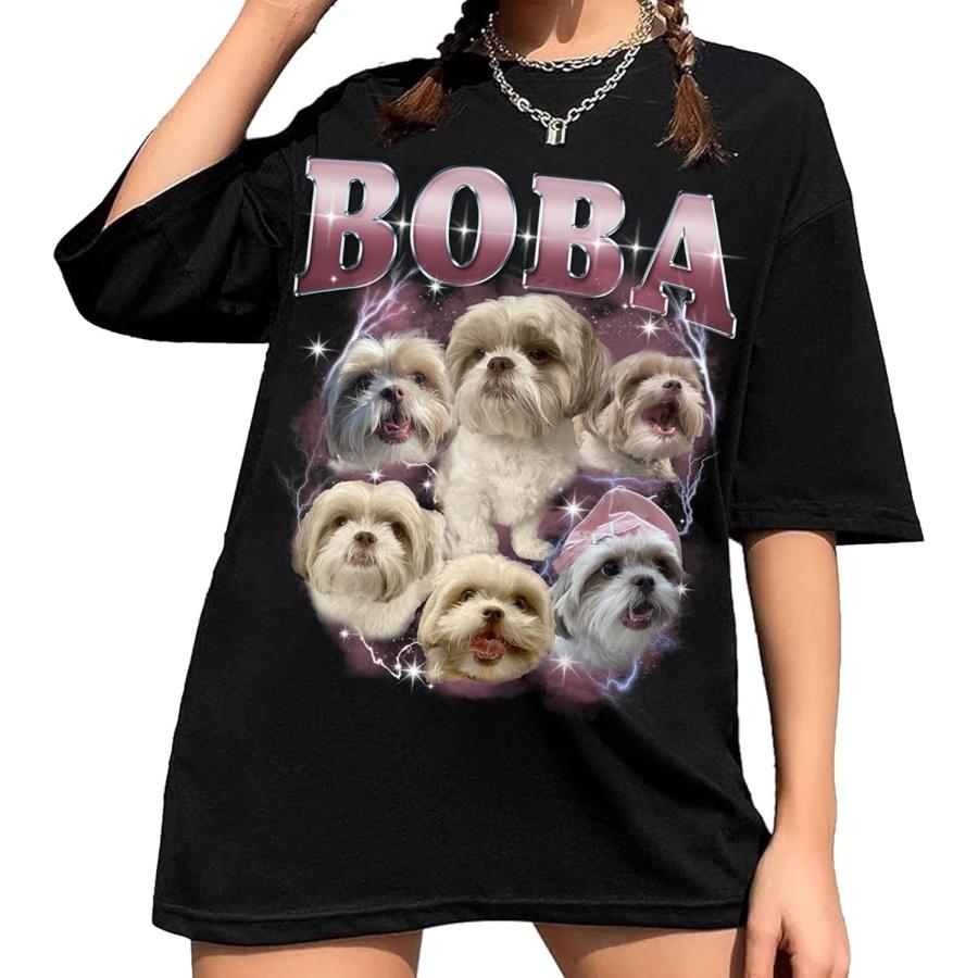 HAKE Custom Your Own Bootleg Rap Tee Shirts, Custom Your Text Vintage Shirt, Insert Your Design, Custom Graphic Tees XXXXXL чёрный