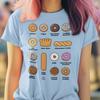 Donut Glossary Pop Cotton Unisex Tee T-Shirt