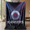 Rangers FC Soft Flannel Fleece Blanket Lightweight Cozy Warm Throw Blanket For Sofa Bed Home Decor