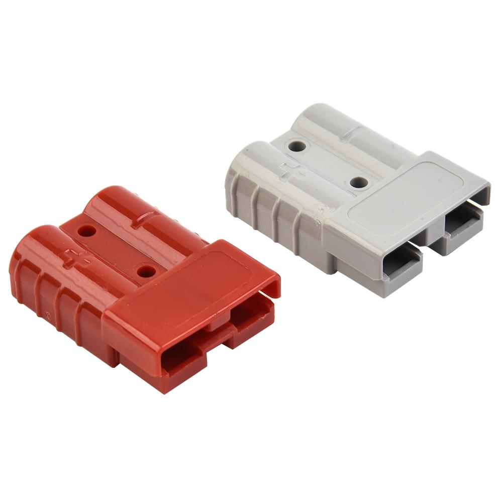 2Pcs FOR-ANDERSON-Plug CABLE TERMINAL BATTERY POWER CONNECTOR 50-AMP 600V New