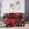 MJ King Of Pop Michael J-jackson Blankets  Soft Graphic Plush Throw Blanket For Outdoor Camping Flannel Bedspread Bed Cover