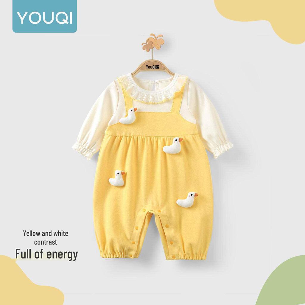 Youqi 2026 Autumn Collection: Infant Bodysuit & Jumpsuit for Outdoor Wear