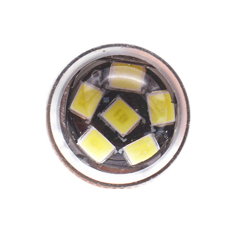 2 Pcs H4 4-side 66 LED 6000K 12-24V Hi/Lo Beam Headlight Driving Fog Light Bulbs