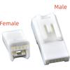 5 Pin 0.7mm Female Or Male Automotive Wiring Unsealed Replacement Connector Car Socket 6098-3810 90980-12365 90980-12366(Female male)