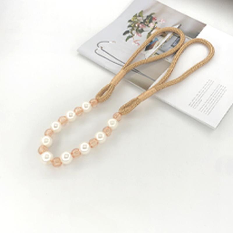 

Высококачественные подхваты для штор из жемчуга, веревки для подвязывания, вспомогательные материалы и аксессуары для штор, простые подхваты и веревки 1PC бордовый/бежевый