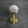 Nordic All-Copper Marble Wall Lamp for Living Room, Bedroom, and Hallway