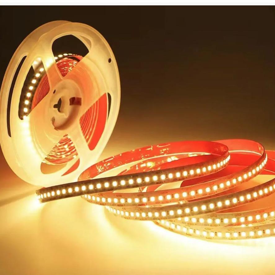 240LEDs/M SMD2835 LED Light Strip High Density Dimmable 10M 5M DC12V 24V Flexible Light for Room TV Background Decoration