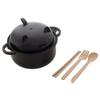 Multifunctional Strainer Bowl Set Microwave Safe Includes Lid Handle Utensils For Easy Cooking And Serving Large Capacity