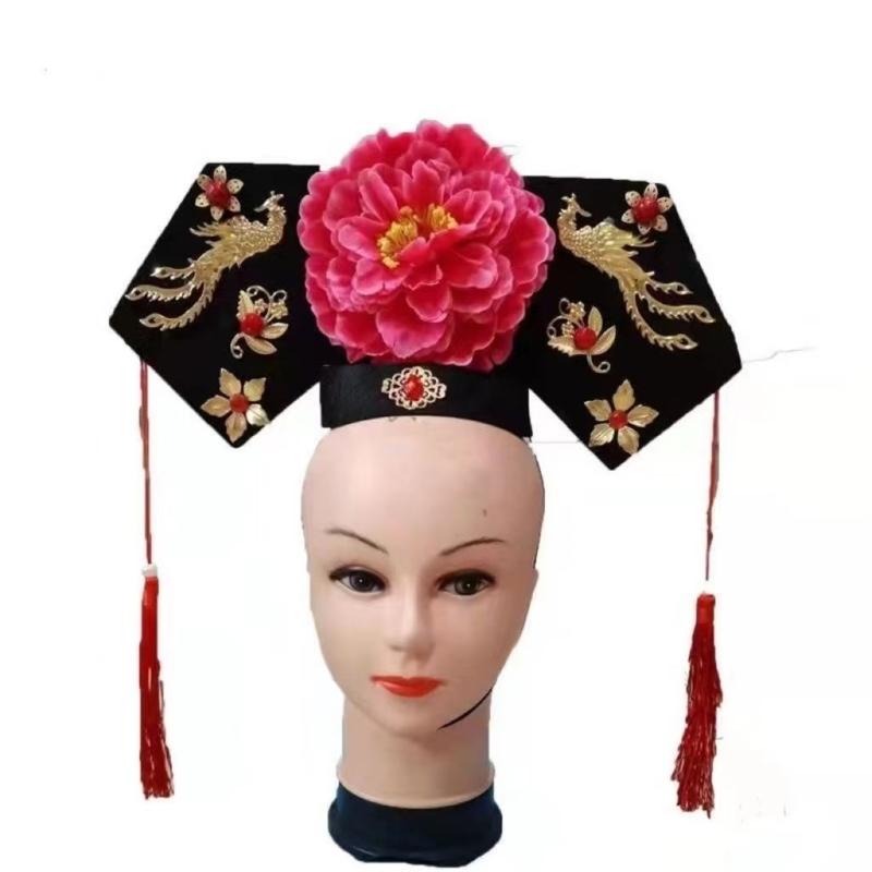 Handmade Traditional Chinese Headwear Lightweight and Creative Hairpieces for Costume Photography and Cultural Event