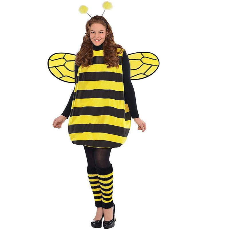 And Ladybug Bee Cosplay Clothing With Winged Design For Halloween Party Up Dress