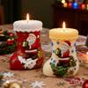 Santa Stocking Candle Mold Reusable Crafting Mould Christmas Stocking Shape Candle Mold For Children Beginners Boys Girls Home