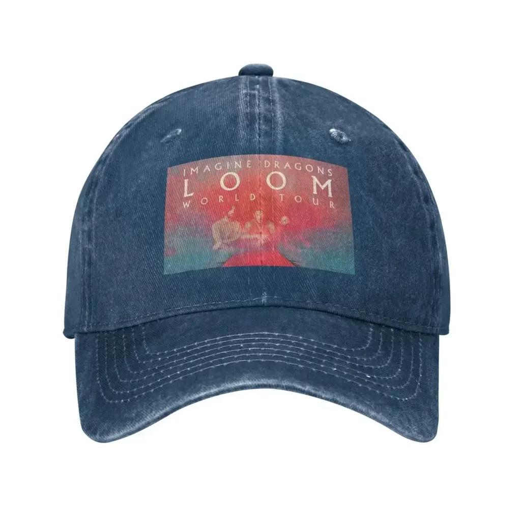 Loom Tour New Album Unisex Women Baseball Caps Imagine Dragons Band Distressed Denim Caps Hat Workouts Gift Snapback Cap