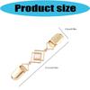 Stylish Cats Eye Gemstones Sweater Clip For Women Practical Shawl Holder And Skirt Waist Fixing Pin Trendy Layering Clip