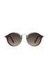 Dee Franklin Roller TR90 Milky Sunglasses, Brown/Glad Brown, DFSU082010-BROW
