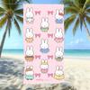 Miffy Rabbit Beach Towel Microfiber Quick Drying Absorbent Cartoon Printed Seaside Resort Bath Towel