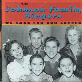 

CD OHNSON FAMILY SINGERS - We Sang For Our Supper NONE A BLISS TAVERIN US Jazz Used
