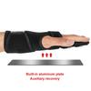 Loogdeel 1Pcs Aluminum Wristband Wrist Brace Finger Support Broken Fingers Arthritis Tendonitis Finger Splint Carpal Thumb Guard