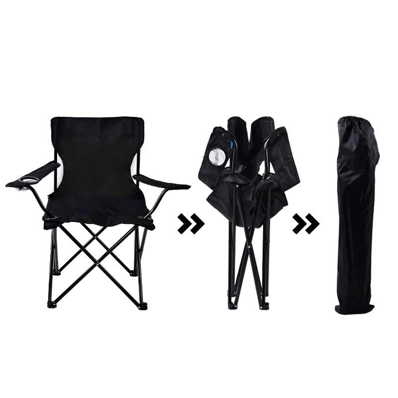 Ultralight Portable Folding Chair with Backrest for Camping, Fishing & Picnics