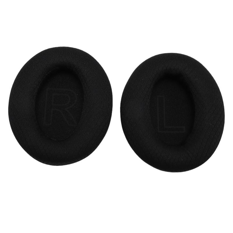 1 Pair Headset Ear Pads Breathable Mesh Fabric Comfortable Memory Foam Ear Cushions Replacement For Q20 Q20 BT Q20+ Q20I
